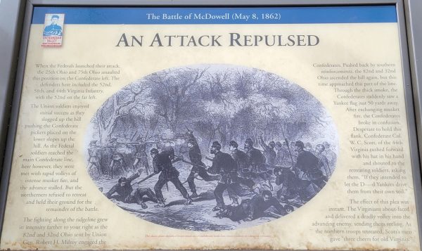 AN ATTACK REPULSED WAR MEMORIAL PANEL