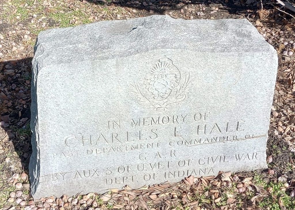CHARLES E. HALE G.A.R. WAR MEMORIAL STONE