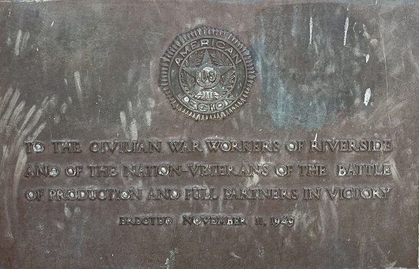 CIVILIAN WAR WORKERS MEMORIAL PLAQUE