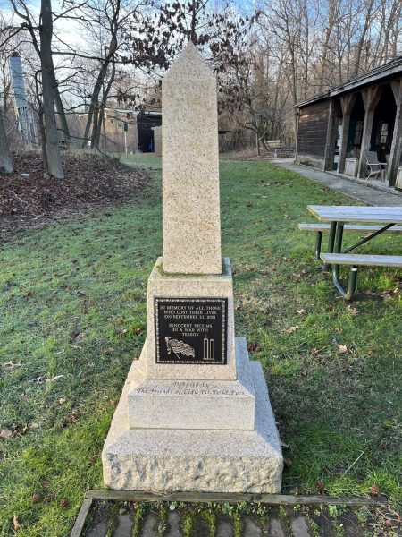 CLAY PIT POND PARK SEPTEMBER 11, 2001 MEMORIAL