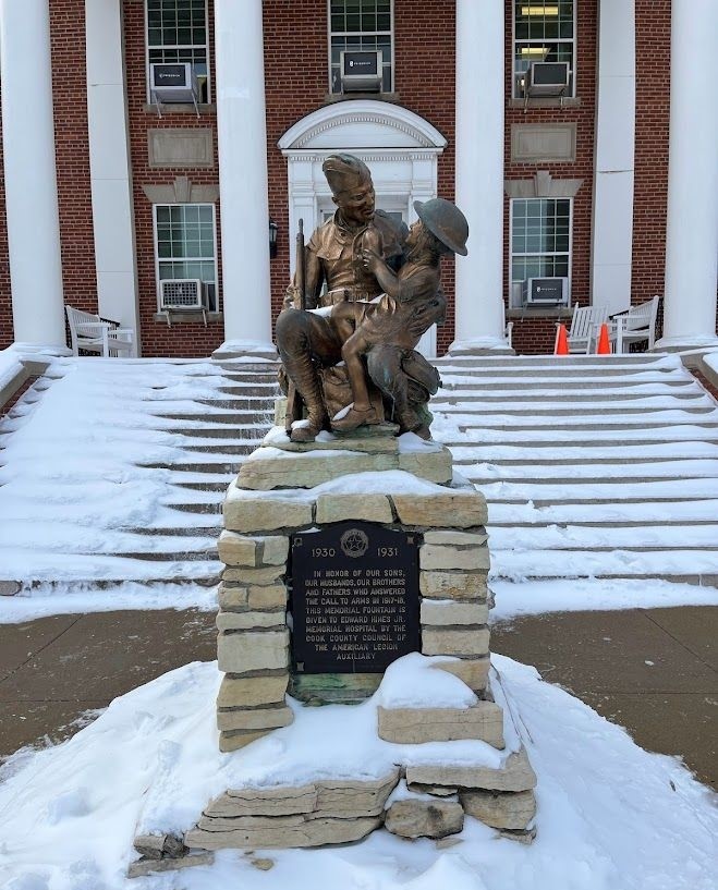 COOK COUNTY WORLD WAR MEMORIAL FOUNTAIN