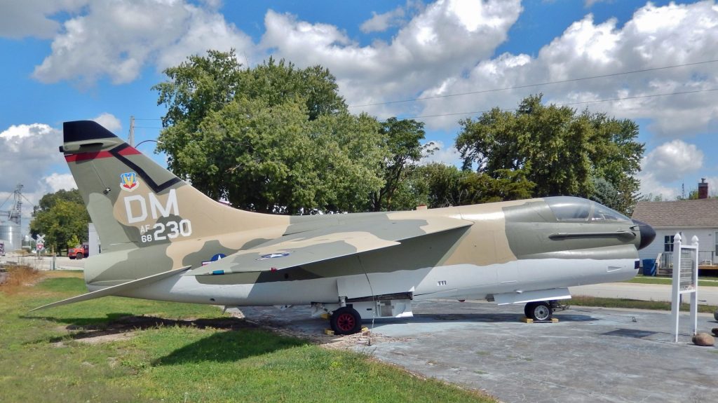 CULLOM A-7 CORSAIR II MEMORIAL AIRCRAFT