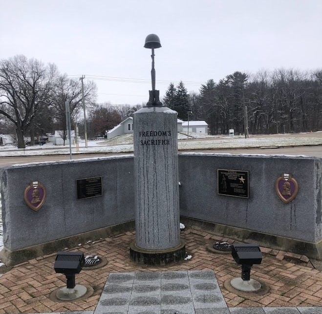 DIXON VETERANS MEMORIAL PARK BACK
