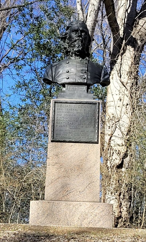 ELIAS S. DENNIS WAR MEMORIAL BUST