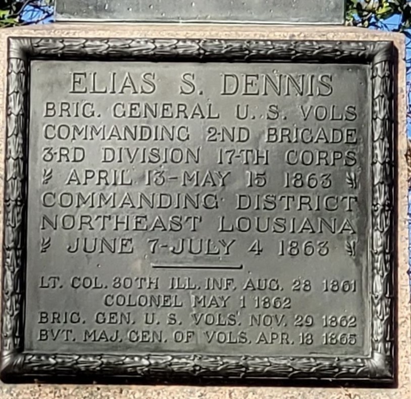 ELIAS S. DENNIS WAR MEMORIAL PLAQUE