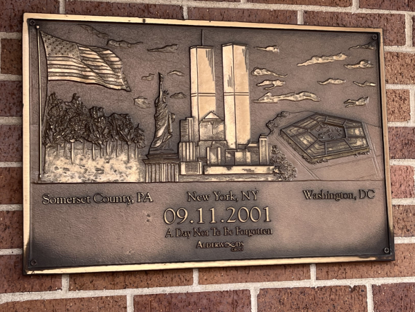 ELMWOOD PARK 09.11.2001 MEMORIAL PLAQUE