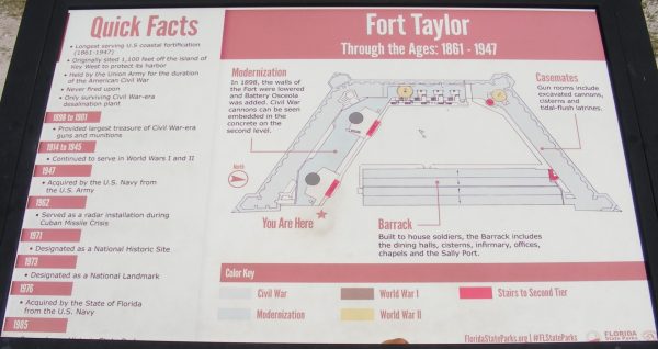 FORT TAYLOR MEMORIAL PANEL