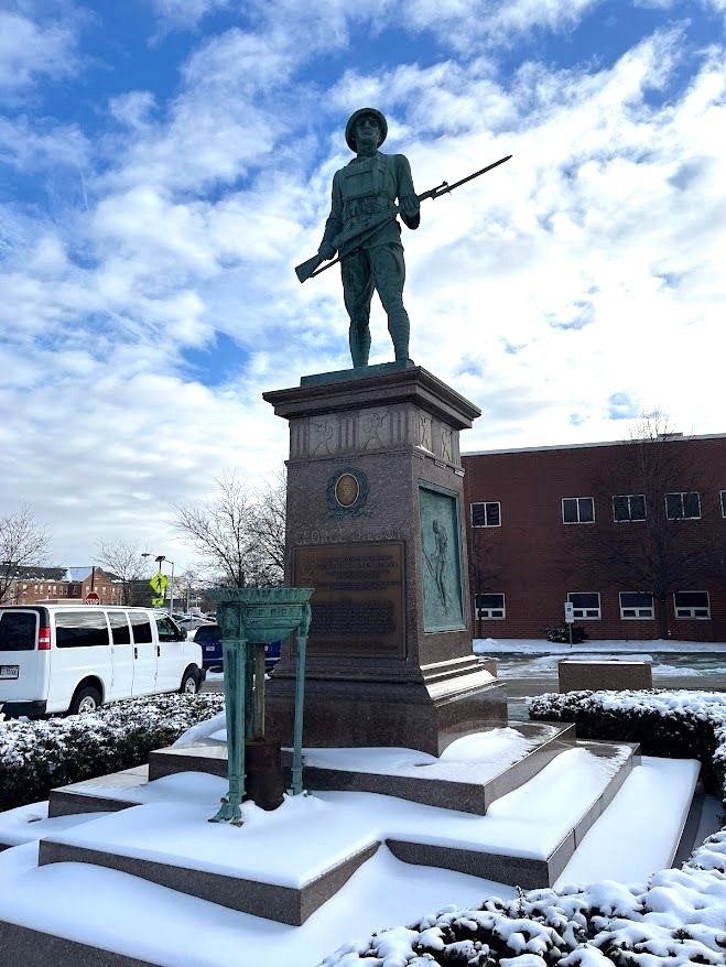GEORGE DILBOY MEDAL OF HONOR WAR MEMORIAL STATUE