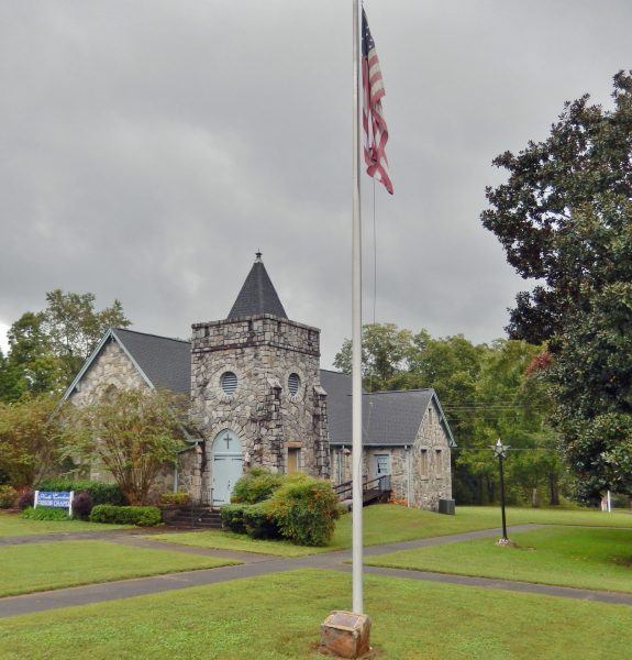 GEORGE R. RYDER WAR MEMORIAL FLAGPOLE