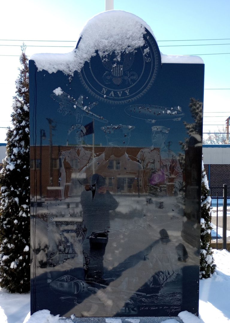 HANCOCK COUNTY VETERANS MEMORIAL STONE D