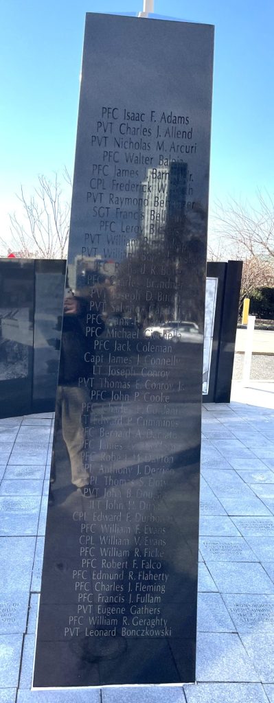 HUDSON COUNTY KOREAN WAR VETERANS MEMORIAL STONE A