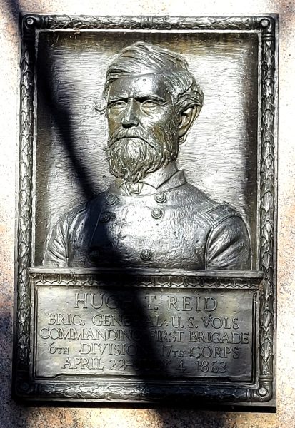 HUGH T. REID WAR MEMORIAL PLAQUE