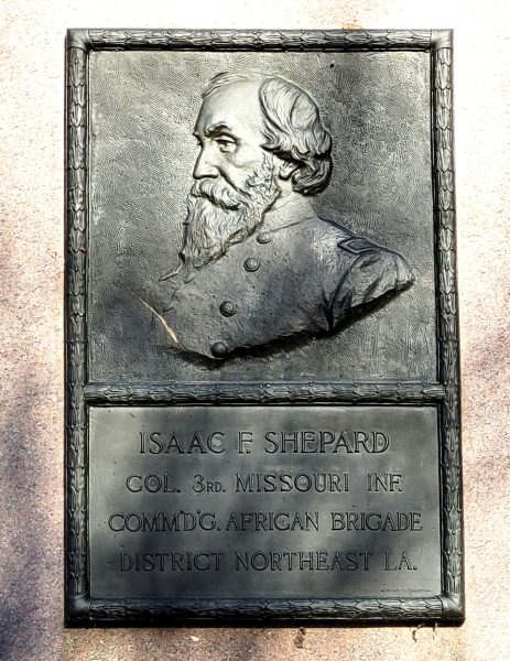 ISAAC F. SHEPARD WAR MEMORIAL PLAQUE