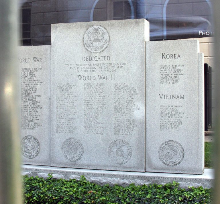 JEFFERSON COUNTY, IN FALLEN COMRADES WAR MEMORIAL