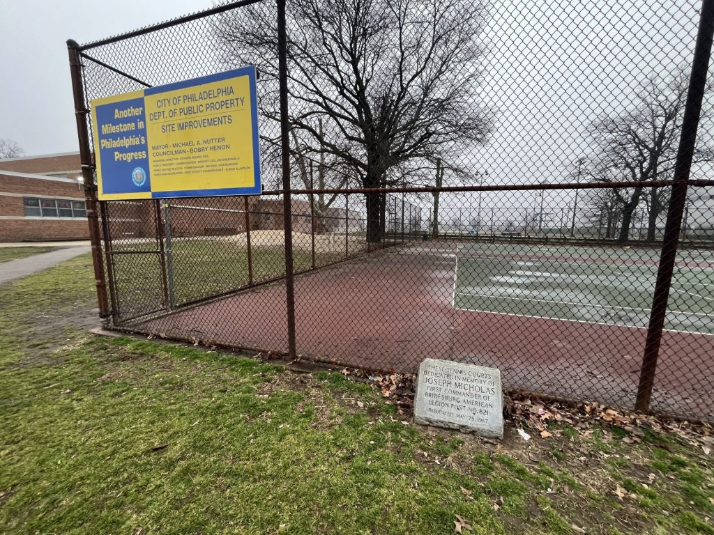 JOSEPH MICHOLAS VETERANS MEMORIAL TENNIS COURTS