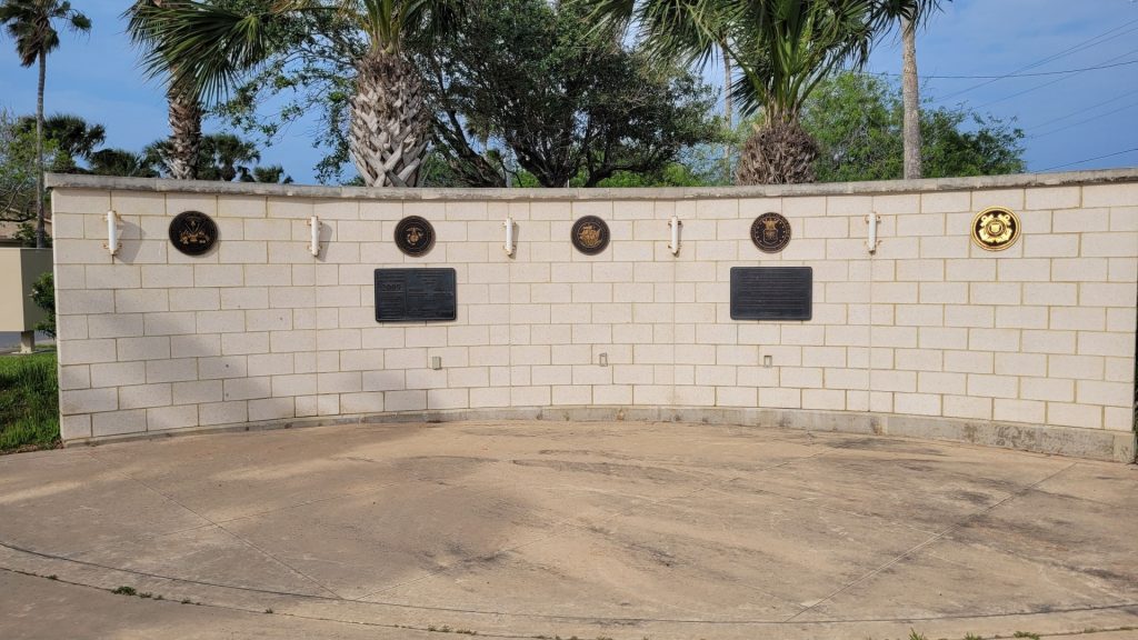 LAGUNA MADRE AREA VETERANS’ PARK WALLS OF HONOR