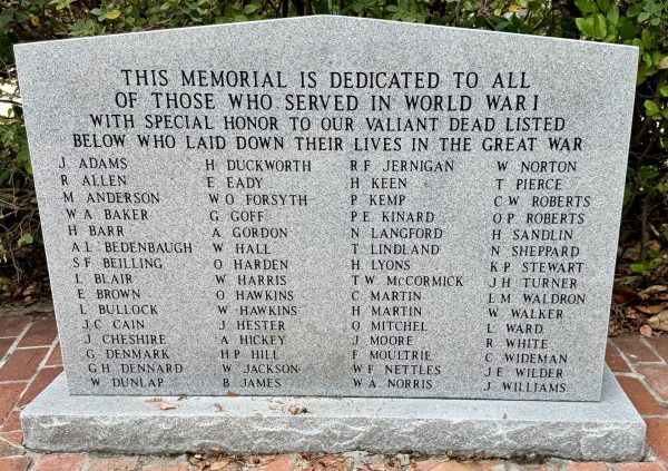 LAKE CITY VALIANT DEAD GREAT WAR MEMORIAL