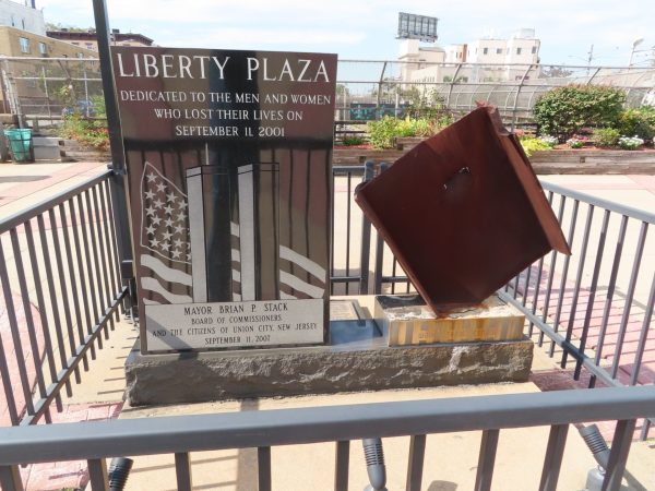 LIBERTY PLAZA SEPTEMBER 11, 2001 MEMORIAL PLAQUE