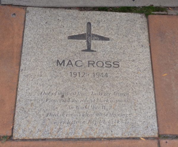 MAC ROSS WAR MEMORIAL PAVER