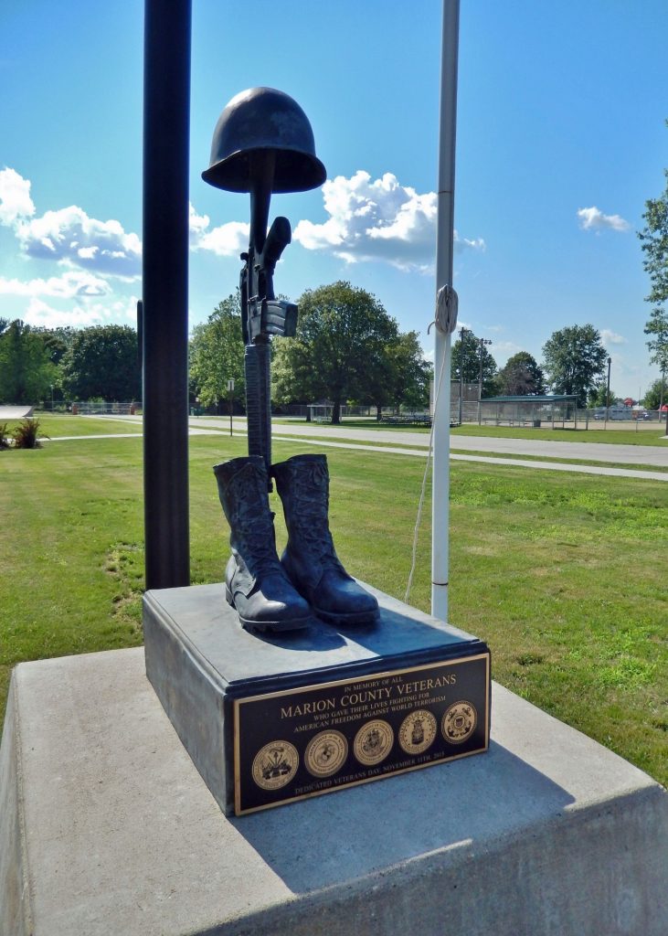 MARION COUNTY VETERANS BATTLEFIELD CROSS MEMORIAL