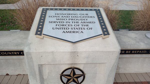 MINSTER VETERANS MEMORIAL STONE A