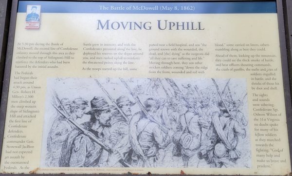 MOVING UPHILL WAR MEMORIAL PANEL