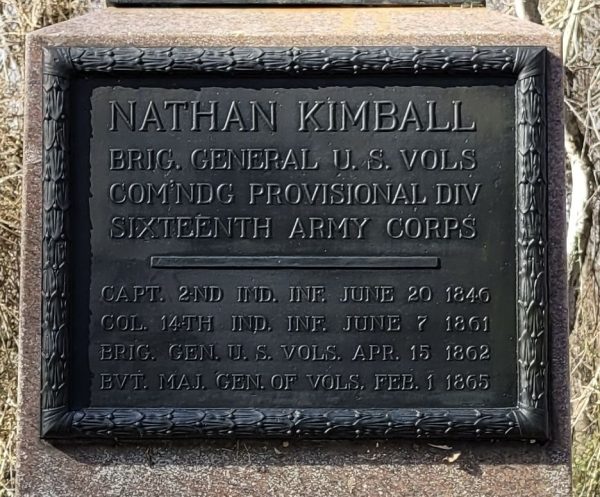 NATHAN KIMBALL WAR MEMORIAL PLAQUE