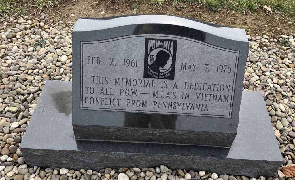 PENNSYLVANIA VIETNAM P.O.W.-M.I.A. WAR MEMORIAL