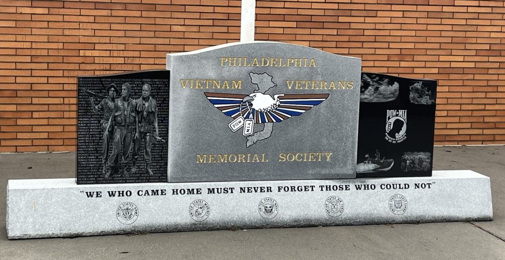 PHILADELPHIA VIETNAM VETERANS MEMORIAL SOCIETY