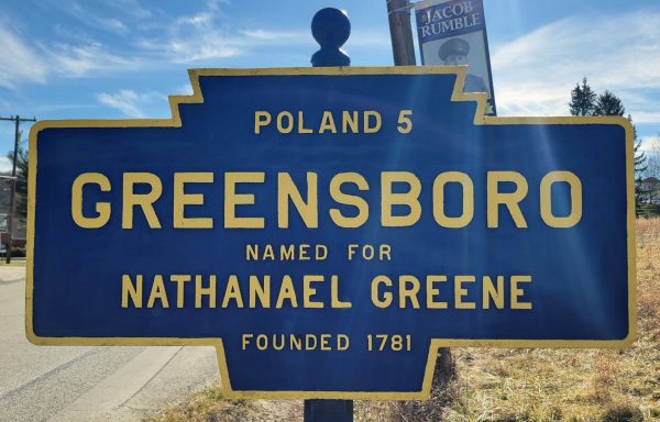 POLAND 5 GREENSBORO MEMORIAL MARKER