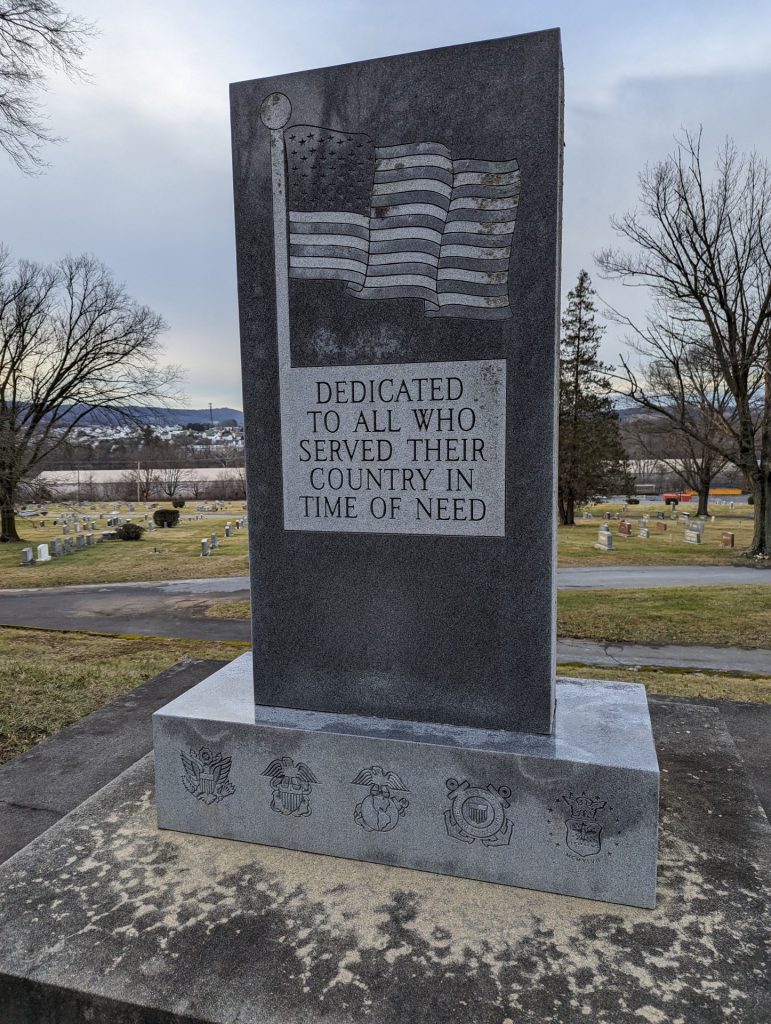 READING ALL WAR VETERANS MEMORIAL