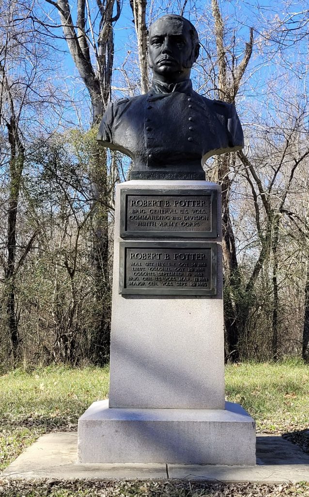 ROBERT B. POTTER WAR MEMORIAL BUST