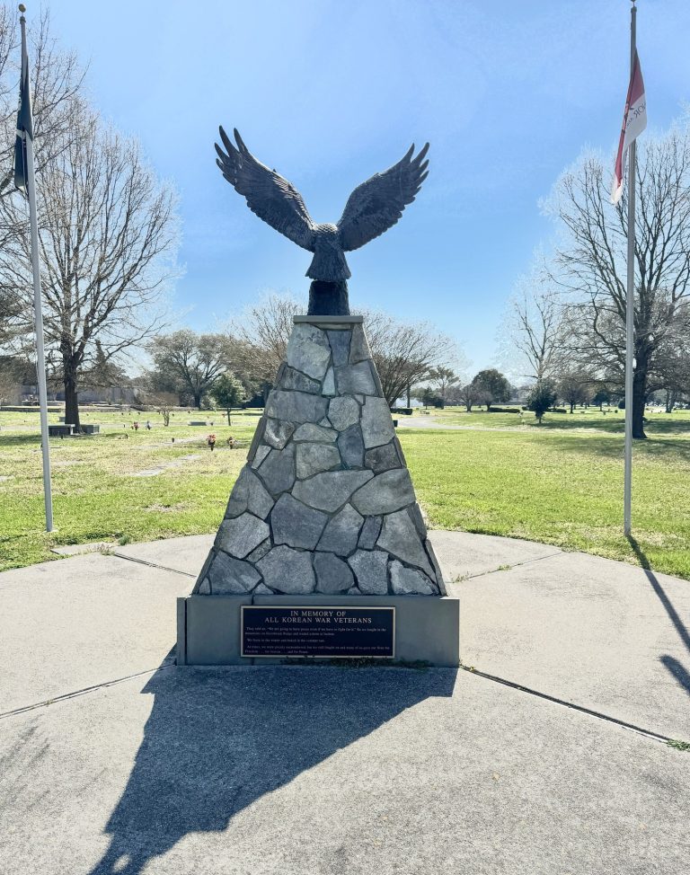 ROSEWOOD MEMORIAL PARK ALL KOREAN WAR VETERANS MEMORIAL