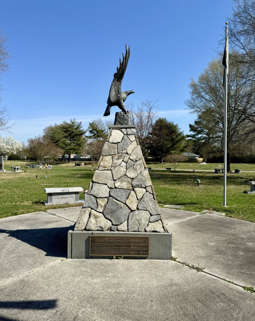 ROSEWOOD MEMORIAL PARK ALL WORLD WAR II VETERANS MEMORIAL