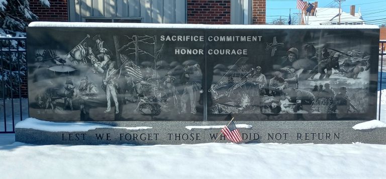 SACRIFICE COMMITMENT HONOR COURAGE MEMORIAL