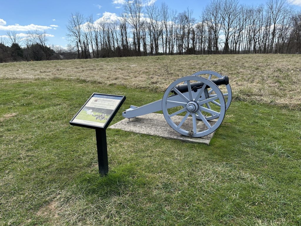 SANDY HOLLOW HERITAGE PARK MEMORIAL CANNON B