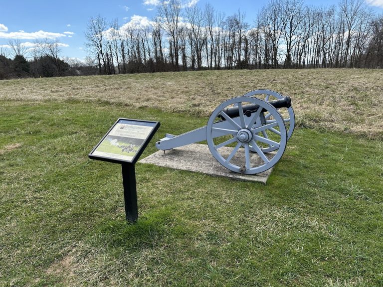 SANDY HOLLOW HERITAGE PARK MEMORIAL CANNON B