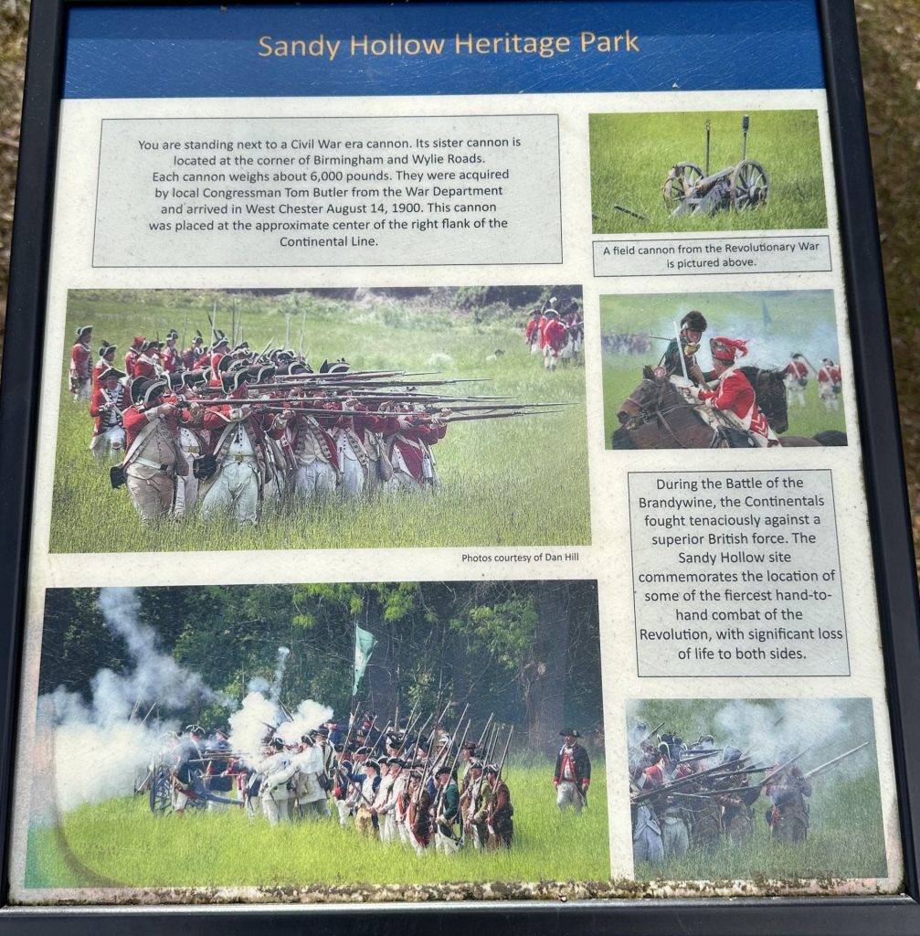 SANDY HOLLOW HERITAGE PARK MEMORIAL PLAQUE A