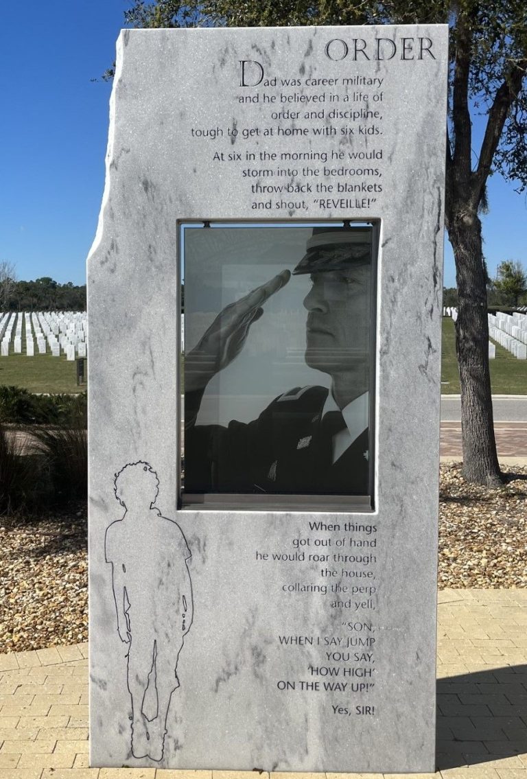 SARASOTA NATIONAL CEMETERY VETERANS MEMORIAL STONE C