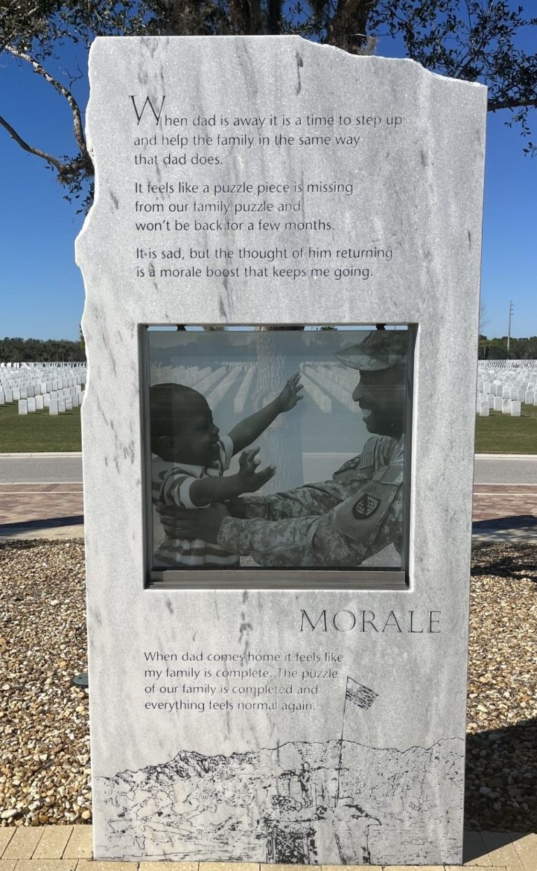 SARASOTA NATIONAL CEMETERY VETERANS MEMNORIAL STONE E