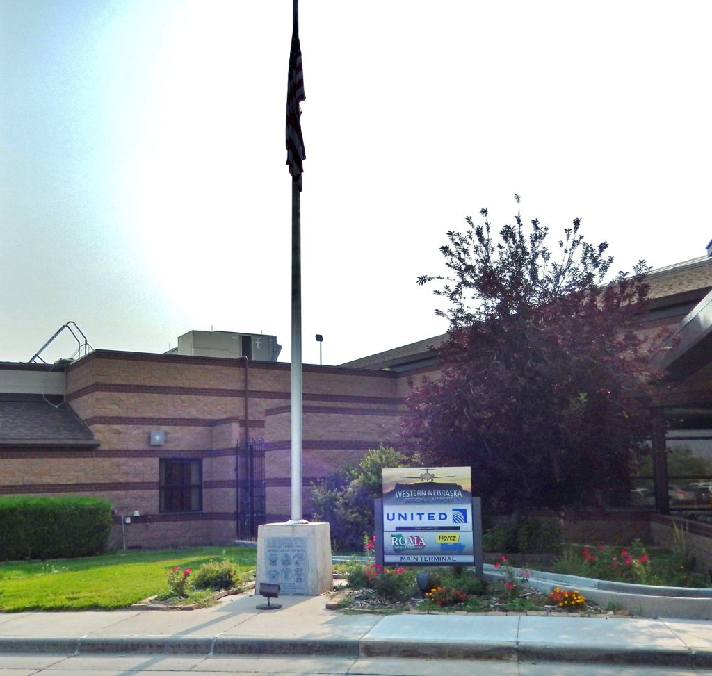 SCOTTS BLUFF COUNTY VETERANS MEMORIAL FLAGPOLE