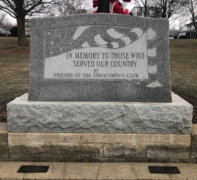 SERVICEMEN’S CLUB VETERANS MEMORIAL