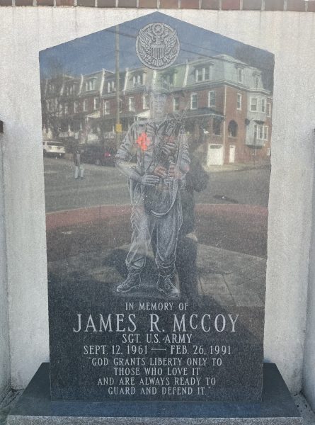 SGT JAMES R. MCCOY WAR MEMORIAL