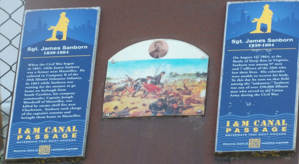 SGT. JAMES SANBORN WAR MEMORIAL