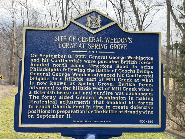 SITE OF GENERAL WEEDON’S FORAY AT SPRING GROVE MEMORIAL MARKER