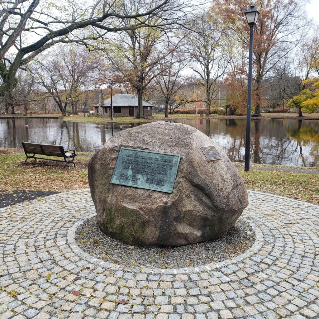 SOUTH ORANGE KOREAN CONFLICT MEMORIAL ROCK