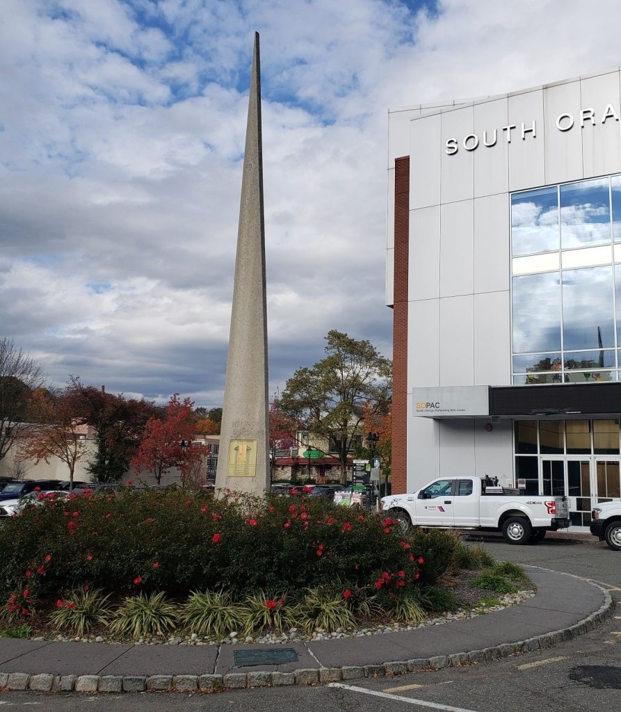 SOUTH ORANGE SEPTEMBER 11, 2001 MEMORIAL SUNDIAL