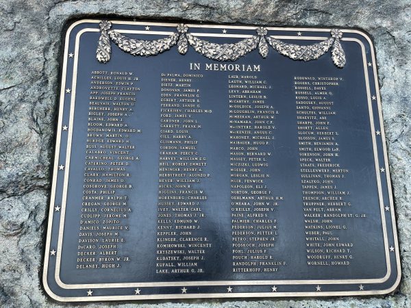 STATEN ISLAND WORLD WAR I MEMORIAL PLAQUE D