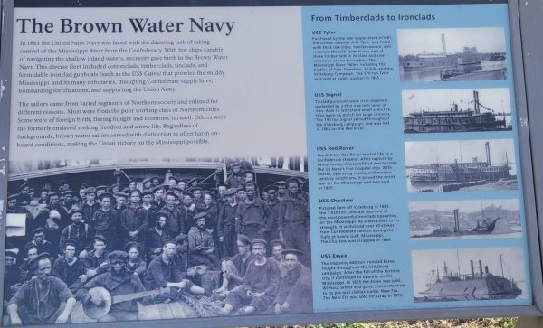 THE BROWN WATER NAVY WAR MEMORIAL PLAQUE