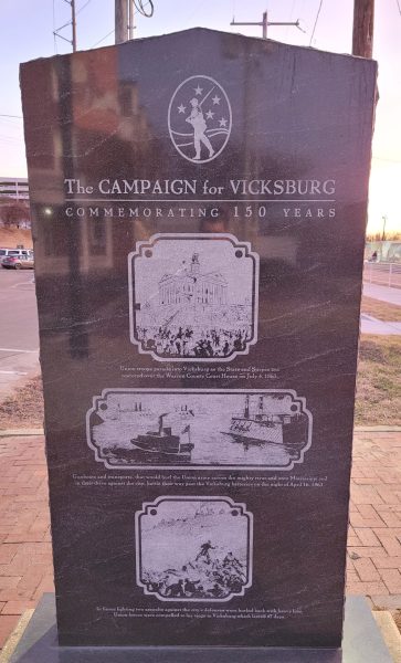THE CAMPAIGN FOR VICKSBURG WAR MEMORIAL